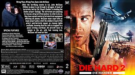 Die Hard 2 1990 Spanning Spine3173 x 176210mm Blu-ray Cover by Wrench