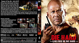 Die Hard Spanning Spine3173 x 176210mm Blu-ray Cover by Wrench