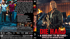 Die Hard 5 A Good Day to Die Hard 2013 Spanning Spine3173 x 176210mm Blu-ray Cover by Wrench