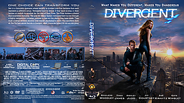 Divergent 20143118 x 174812mm Blu-ray Cover by Wrench