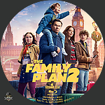 Family Plan 2, The 20251500 x 1500UHD Disc Label by Wrench