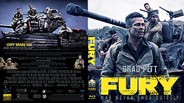Fury 20143118 x 174812mm Blu-ray Cover by Wrench