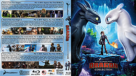 How to Train Your Dragon Collection 2010-20253173 x 176210mm Blu-ray Cover by Wrench