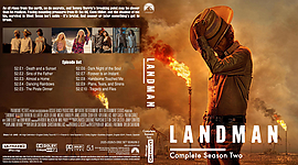 Landman V1 2025-26 TV Series S23173 x 176210mm UHD Cover by Wrench
