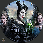 Maleficent Mistress of Evil 20191500 x 1500UHD Disc Label by Wrench