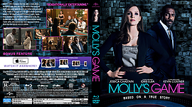 Molly's Game 20173173 x 176212mm Blu-ray Cover by Wrench