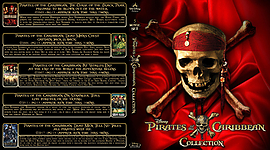 Pirates of the Caribbean Spacesaver Collection 2003-20173173 x 176210mm Blu-ray Cover by Wrench