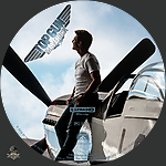 Top Gun maverick 20221500 x 1500UHD Disc Label by Wrench