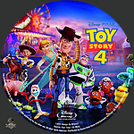 Toy Story 4 20191500 x 1500Blu-ray Disc Label by Wrench