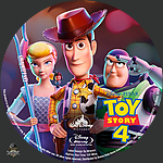 Toy Story 4 20191500 x 1500Blu-ray Disc Label by Wrench