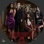 Vampire Diaries,The S1D31500 x 1500DVD Disc Label by Wrench