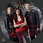 Vampire Diaries,The S1D51500 x 1500DVD Disc Label by Wrench