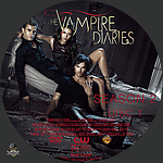 Vampire Diaries,The S2D11500 x 1500DVD Disc Label by Wrench