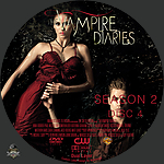 Vampire Diaries,The S2D41500 x 1500DVD Disc Label by Wrench