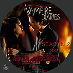 Vampire Diaries,The S2D51500 x 1500DVD Disc Label by Wrench