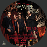 Vampire Diaries,The S3D11500 x 1500DVD Disc Label by Wrench