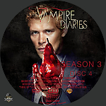 Vampire Diaries,The S3D41500 x 1500DVD Disc Label by Wrench