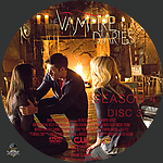 Vampire Diaries,The S4D31500 x 1500DVD Disc Label by Wrench