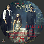 Vampire Diaries,The S4D41500 x 1500DVD Disc Label by Wrench
