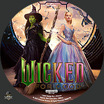 Wicked For Good V7  20251500 x 1500UHD Disc Label by Wrench
