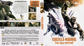 Godzilla X Kong3173 x 176210mm Blu-ray Cover by bankska22