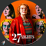 27 Nights (2025) 1500 x 1500UHD Disc Label by BajeeZa