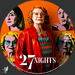 27 Nights (2025) 1500 x 1500Blu-ray Disc Label by BajeeZa
