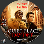 Quiet Place: Day One, A (2024)1500 x 1500UHD Disc Label by BajeeZa