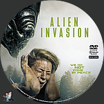 Alien Invasion (2023)1500 x 1500DVD Disc Label by BajeeZa