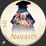 Amadeus (1984)1500 x 1500Blu-ray Disc Label by BajeeZa