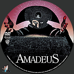 Amadeus (1984)1500 x 1500DVD Disc Label by BajeeZa