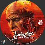 Apocalypse Now - Final Cut (1979)1500 x 1500UHD Disc Label by BajeeZa