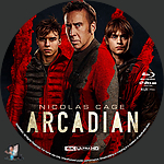 Arcadian (2024)1500 x 1500UHD Disc Label by BajeeZa