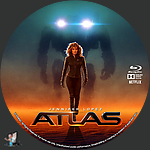 Atlas (2024)1500 x 1500Blu-ray Disc Label by BajeeZa