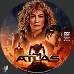 Atlas (2024)1500 x 1500DVD Disc Label by BajeeZa