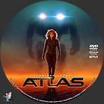 Atlas (2024)1500 x 1500DVD Disc Label by BajeeZa