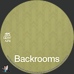 Backrooms (2026)1500 x 1500UHD Disc Label by BajeeZa