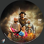 Bāhubali: The Epic (2025) 1500 x 1500DVD Disc Label by BajeeZa