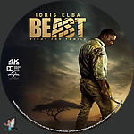 Beast (2022)1500 x 1500UHD Disc Label by BajeeZa