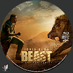 Beast (2022)1500 x 1500Blu-ray Disc Label by BajeeZa