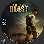 Beast (2022)1500 x 1500Blu-ray Disc Label by BajeeZa