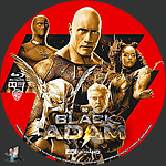 Black Adam (2022)1500 x 1500UHD Disc Label by BajeeZa