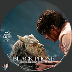 Black Phone 2 (2025)1500 x 1500Blu-ray Disc Label by BajeeZa
