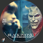 Black Phone 2 (2025)1500 x 1500Blu-ray Disc Label by BajeeZa