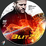 Blitz (2011)1500 x 1500DVD Disc Label by BajeeZa