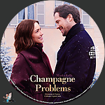 Champagne Problems (2025) 1500 x 1500UHD Disc Label by BajeeZa