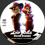 Chip 'n' Dale: Rescue Rangers (2022)1500 x 1500DVD Disc Label by BajeeZa