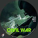 Civil War (2024)1500 x 1500Blu-ray Disc Label by BajeeZa