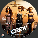Crew, The (2024)1500 x 1500UHD Disc Label by BajeeZa