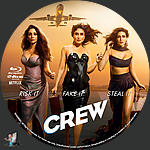 Crew, The (2024)1500 x 1500Blu-ray Disc Label by BajeeZa